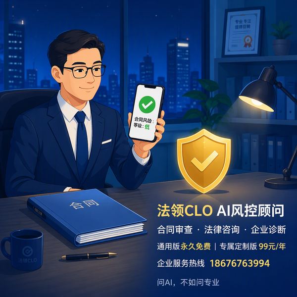 法领CLO企业AI风控顾问